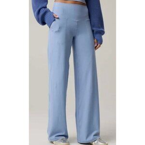 NWT OFFLINE By Aerie Real Me XTRA Ribbed High Waisted Trouser Blue-sz XL